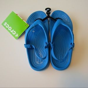 CROCS Blue sandals NWT - size C12